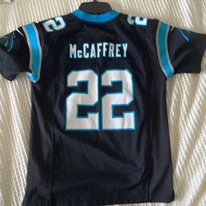 Christian McCaffrey Panthers Jersey Youth medium